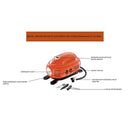 Black+Decker ASI200-XJ 120PSI Air Inflator – Portable Car & Bike Tire Pump, Fast Inflation