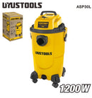 Uyustools ASP30L Electric 30L Wet & Dry Vacuum Cleaner - Industrial Grade Suction - Easy to Use & Durable for Home & Workshop