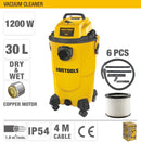 Uyustools ASP30L Electric 30L Wet & Dry Vacuum Cleaner - Industrial Grade Suction - Easy to Use & Durable for Home & Workshop