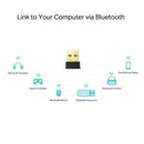 AC600 Wi-Fi Bluetooth USB adapter connected to laptop