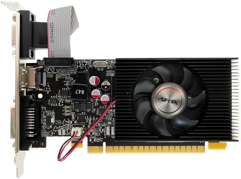 Afox Nvidia Geforce GT730 4GB DDR3 Graphics Card- (PCI-E 2.0, DDR3, VGA/DVI/HDMI) Graphic Cards - AF730-4096D3L7-V8