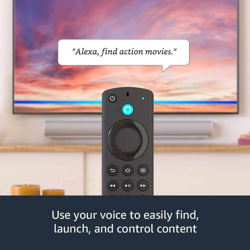 Amazon Fire TV Stick 4k (2nd Gen) With Alexa Voice Remote (3rd Gen)