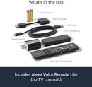 Amazon Fire TV Stick Lite Streaming Device – Essential entertainment device that allows easy access to streaming apps and content on your TV