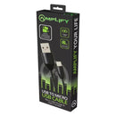 Amplify AM6001-BK USB to Micro USB Charge Cable