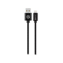 Amplify  AMP-20009-BKSA Linked USB to Lightning Braided Cable