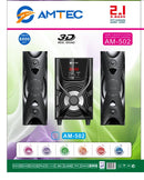 Amtec AM-502 2.1CH Bluetooth Home Theater System