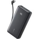 Anker Zolo A110EH11 20,000mAh 22.5W Power Bank - High-capacity fast-charging portable backup with Built-in USB-C Cable for smartphones, tablets and USB-C devices