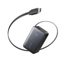 Anker Nano A1638H21 10,000mAh 45W Power Bank -Built-In Retractable USB-C Cable for fast portable charging for laptops, phones and tablets on the go