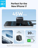 Anker Nano A2692K11 45W Fast Charger - Compact high-speed USB-C charging adapter for phones, tablets and lightweight laptops