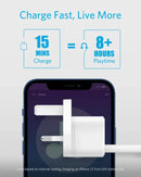Anker Zolo A2699K21 20W USB-C Charger (White) - Compact fast charging adapter with USB-C Power Delivery 3.0 for safe, efficient everyday device charging
