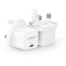 Anker Zolo A2699K21 20W USB-C Charger (White) - Compact fast charging adapter with USB-C Power Delivery 3.0 for safe, efficient everyday device charging