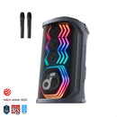 Anker Soundcore Rave 3S 200W AI Wireless Party Speaker with Dual Wireless Mics A31A3012 - Powerful portable speaker for immersive parties, karaoke and high-energy events