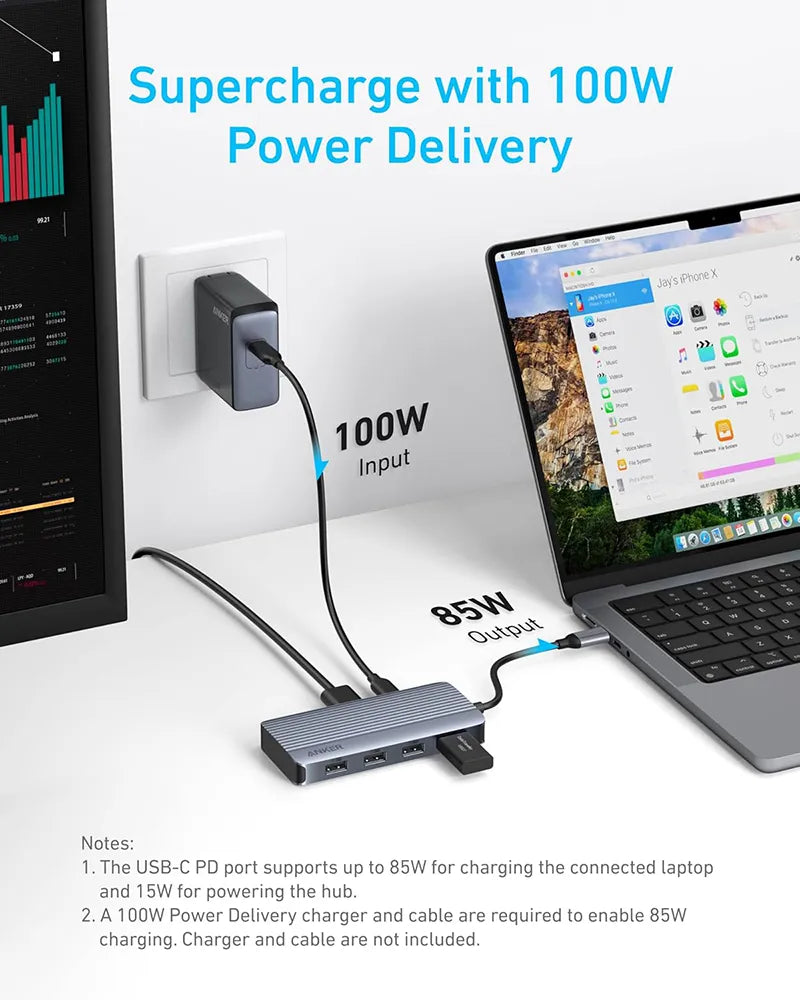 Anker A8374AA1 7-in-1 Dual Display USB-C Hub | Digital Store | Nairobi ...