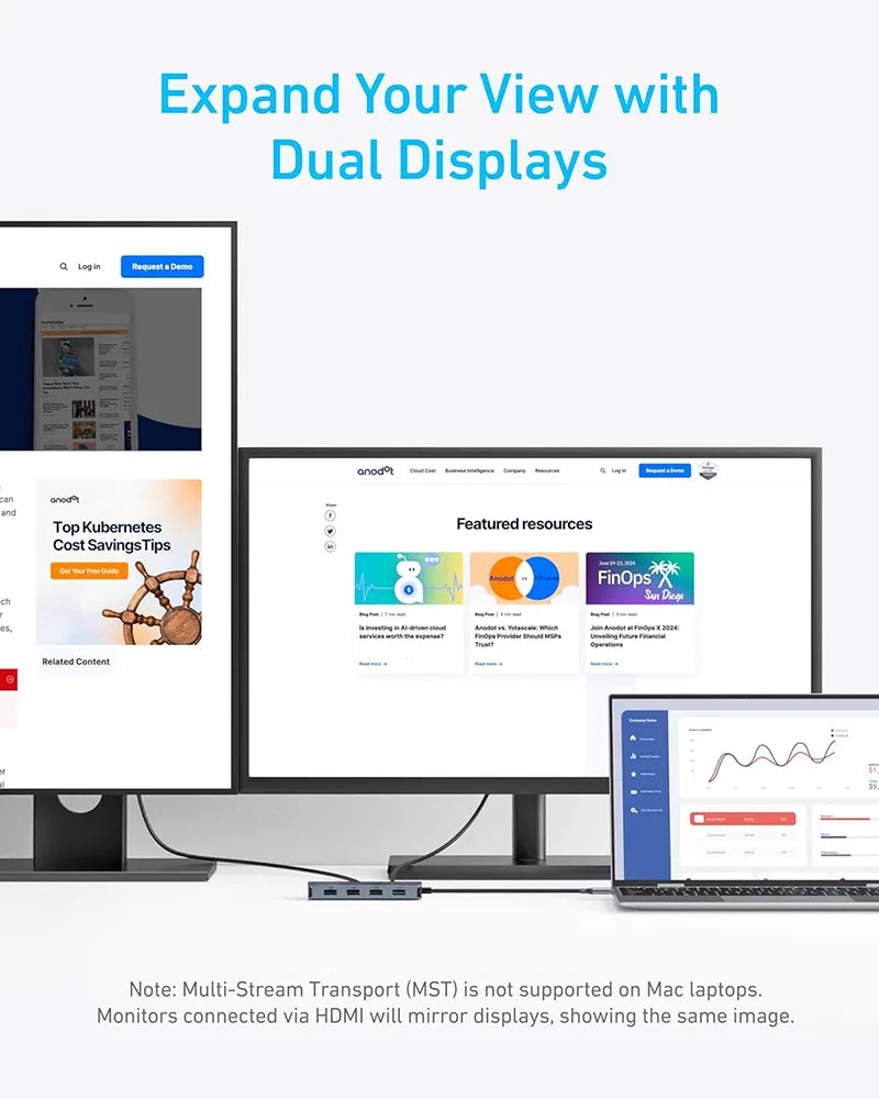 Anker A8374AA1 7-in-1 Dual Display USB-C Hub | Digital Store | Nairobi ...