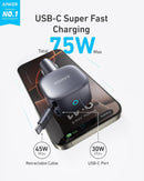 Anker Nano car charger 45W retractable USB-C cable