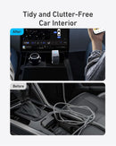 Anker Nano 75W car charger with retractable USB-C cable