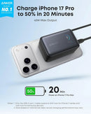 Anker Nano A1638H11 Power Bank 10K, 45W, Built-In Retractable USB-C Cable – Compact fast-charging power bank with convenient cable storage for reliable charging on the go