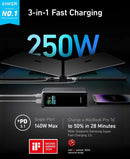 Anker Prime 27,650mAh 250W power bank front view