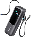 Anker 25000mAh 165W power bank with built-in retractable USB-C cable 