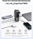 Anker 25000mAh power bank charging multiple devices