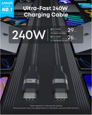 Anker USB-C to USB-C cable for charging and data transfer