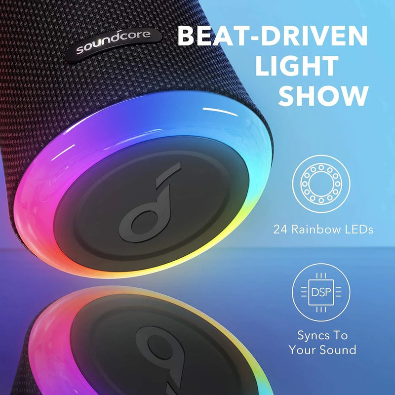 Anker A3165  Soundcore Flare 2 Waterproof Bluetooth Speaker