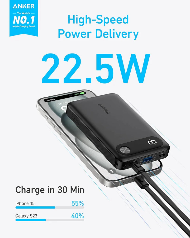Anker Power Bank Porecore 10000 MAH PD 22.5W