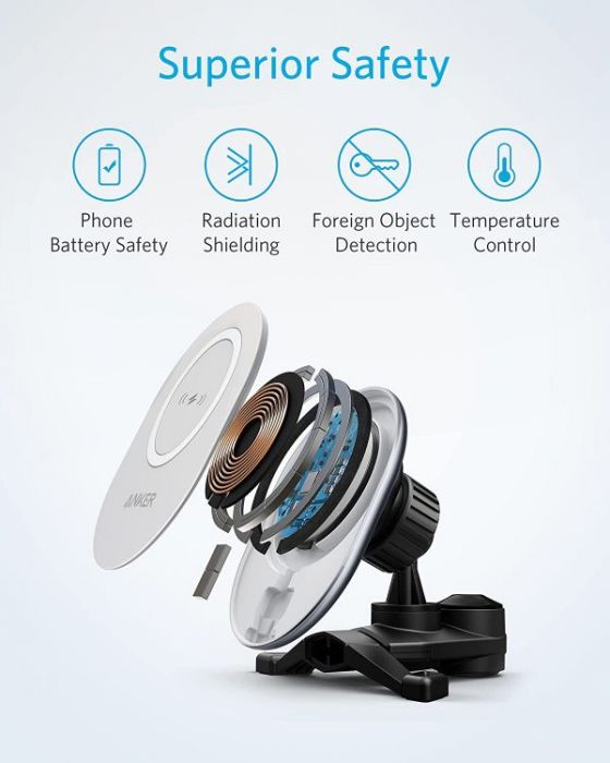 Anker PowerWave Magnetic Car Charging Mount