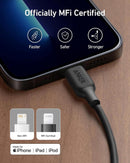 Anker Powerline III Lightning Cable, Ultra Durable USB A to Lightning Cable (6FT)
