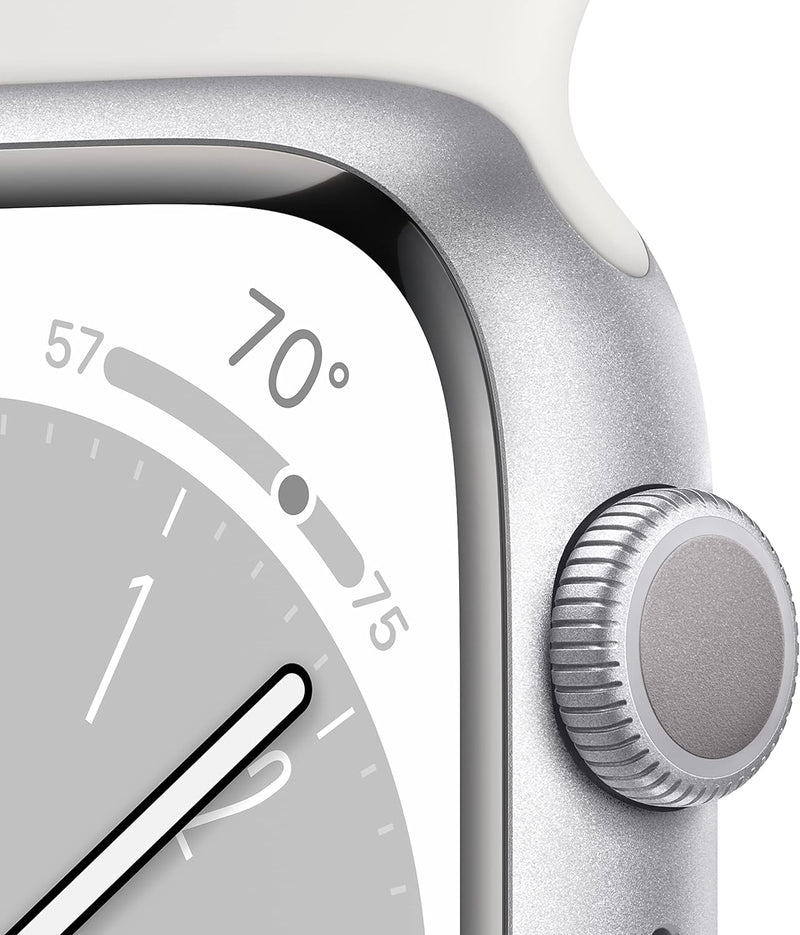 Apple Watch Series 8 41mm Smartwatch- with Fitness Tracker, Blood Oxygen & ECG Apps, Always-On Retina Display, Water Resistant