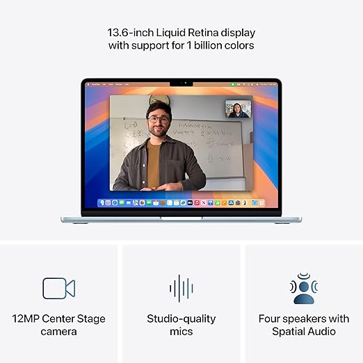 Apple MacBook Air M4 MC6C4LL/A Chip 10 core CPU 0 Core GPU, 24GB RAM, 512GB SSD, 13.6"Inch