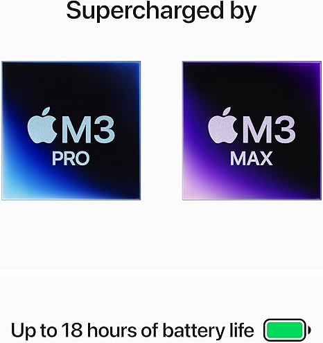 Apple MacBook pro M3 Pro Chip 12 core CPU 18 Core GPU, 18GB RAM, 512GB SSD, 14.2”Inch