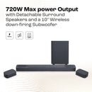 JBL Bar 800 5.1.2-Channel soundbar with Detachable Surround Speakers and Wireless Subwoofer