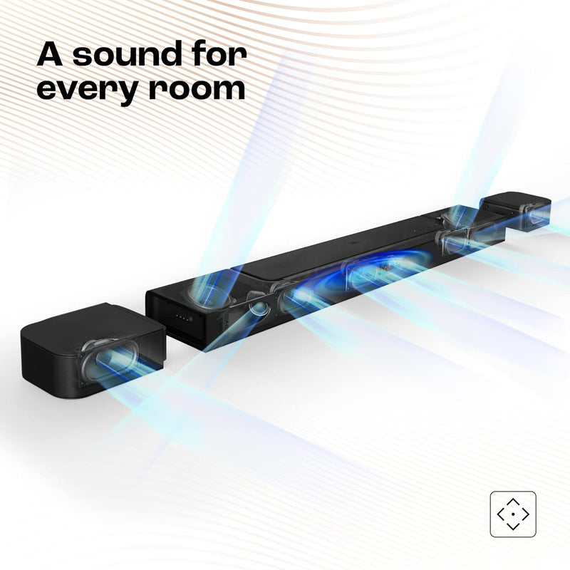 JBL Bar 800 5.1.2-Channel soundbar with Detachable Surround Speakers and Wireless Subwoofer