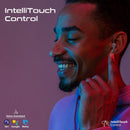 Promate BATON High-Definition Hybrid ANC TWS Earbuds with IntelliTouch – Premium Noise-Cancelling True Wireless Earbuds for Music, Calls, Gaming, Travel, and Professional Use