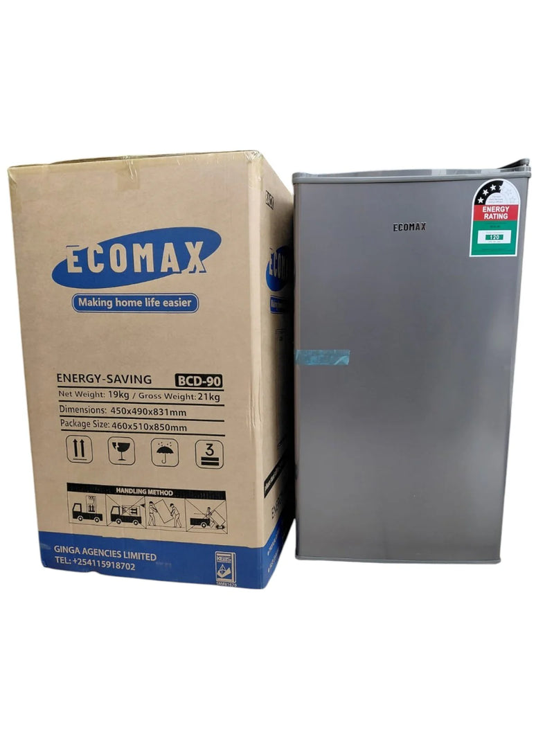 Ecomax BCD-90 90L Single-Door Fridge Compact Energy-Efficient ...