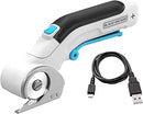 Black+Decker BCRC115-XJ 3.6V Self-Sharpening Rotary Cutter – Cordless Precision Cutting Tool