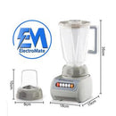 Electromate BD001 2-in-1 Blender – Versatile 2-in-1 blender for smooth blending and grinding with powerful performance and durable design.