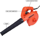 Black+Decker BDB530-B5 530W Electric Blower & Vacuum – Powerful Dust Cleaning & Leaf Blowing Tool