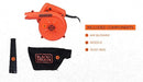Black+Decker BDB530-B5 530W Electric Blower & Vacuum – Powerful Dust Cleaning & Leaf Blowing Tool