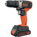 Black+Decker BDCDC18KB 18V Cordless Drill Drivers – Powerful & Compact Battery-Operated Drill for DIY & Professional Use