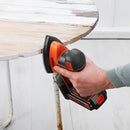 Black + Decker BDCDS18N-XJ 18V Cordless Mouse Sander – Compact Detail Sanding Tool for Wood & DIY Projects