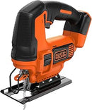 Black+Decker BDCJS18N-XJ 18V Cordless Jigsaw – Portable Electric Wood Cutting Tool for DIY & Professional Use