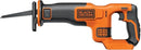 Black+Decker BDCR18N-XJ 18V Cordless Reciprocating Saw – Lightweight & Powerful Cutting Tool for Wood, Metal & DIY Projects
