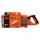 Black+Decker BDHT20346 18” Mitre Box & Saw – Precision Wood Cutting Tool for DIY & Professional Use