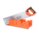 Black+Decker BDHT20346 18” Mitre Box & Saw – Precision Wood Cutting Tool for DIY & Professional Use