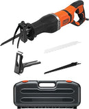 Black+Decker BES301K-GB 750W Reciprocating Saw – Powerful Corded Tool for Wood, Metal & DIY Projects