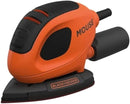 Black+Decker BEW230 55W Mouse Sander – Compact & Powerful Wood, Paint, and DIY Sanding Tool