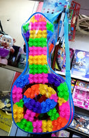 97pcs Building Blocks Toy in Guitar Shape and Bag