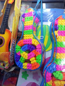 97pcs Building Blocks Toy in Guitar Shape and Bag